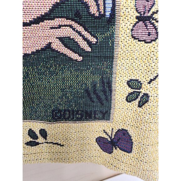 Vintage Disney Winnie The Pooh Tapestry Wall Hanging Nursery Art Baby Shower - Picture 2 of 6